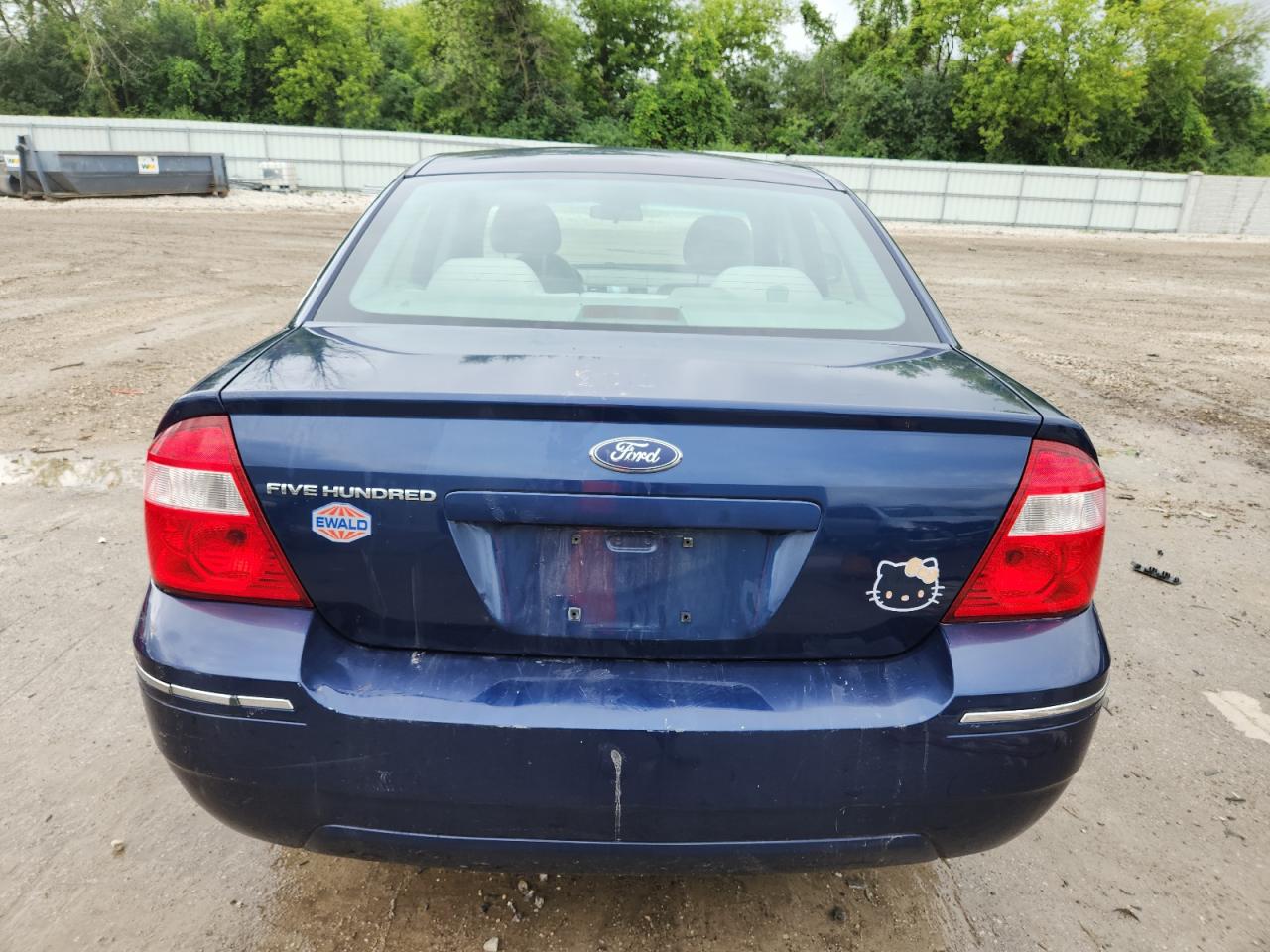 2006 Ford Five Hundred Se VIN: 1FAFP23196G125025 Lot: 61792935