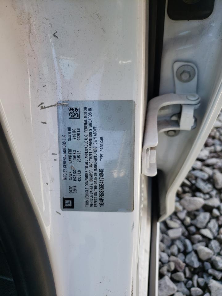2014 Buick Verano Convenience VIN: 1G4PR5SK6E4174845 Lot: 62787795