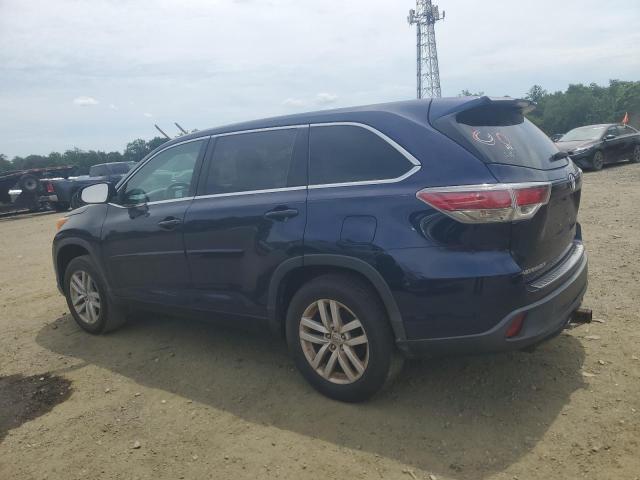 Parquets TOYOTA HIGHLANDER 2015 Blue