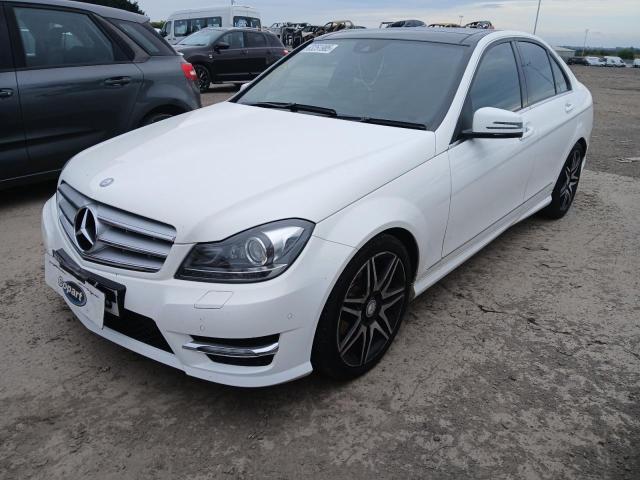 2012 MERCEDES BENZ C220 AMG S for sale at Copart PETERLEE