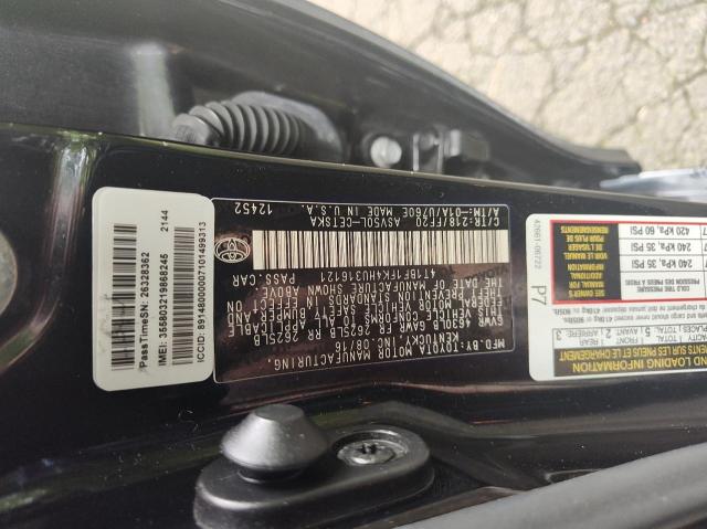 2017 TOYOTA CAMRY LE