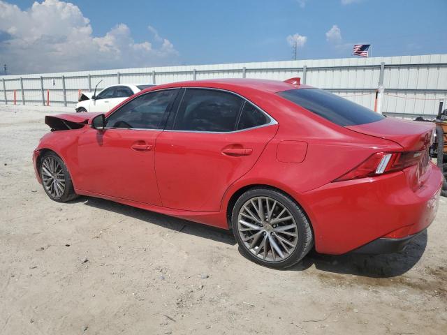  LEXUS IS 2016 Red