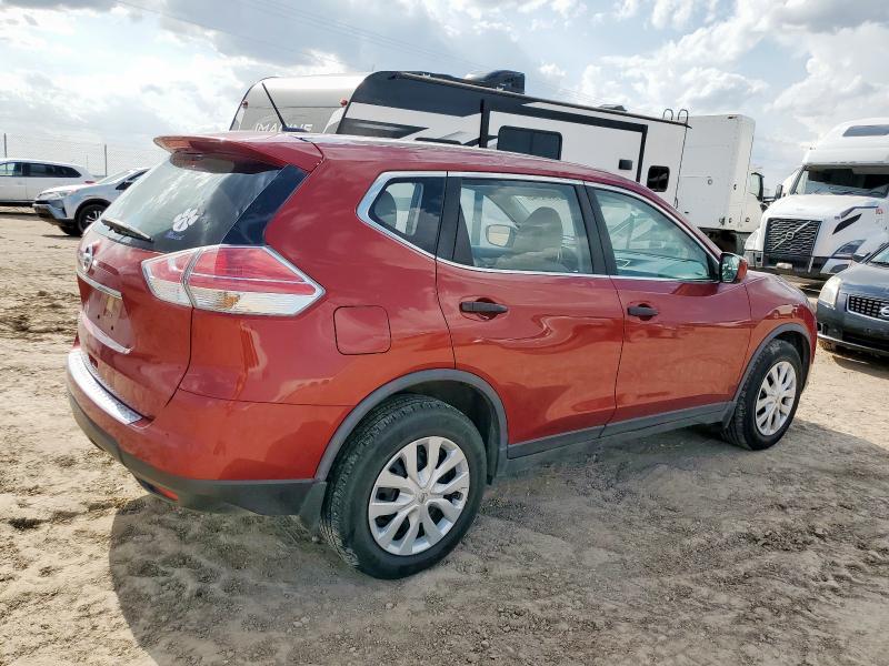 Parquets NISSAN ROGUE 2016 Czerwony