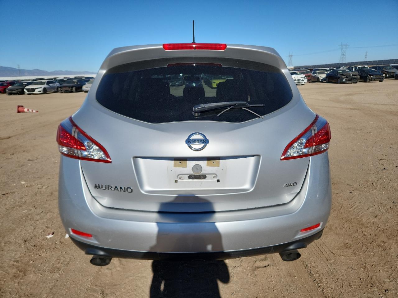 2012 Nissan Murano S VIN: JN8AZ1MW6CW203656 Lot: 65982925
