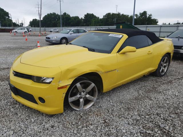  CHEVROLET CAMARO 2015 Yellow