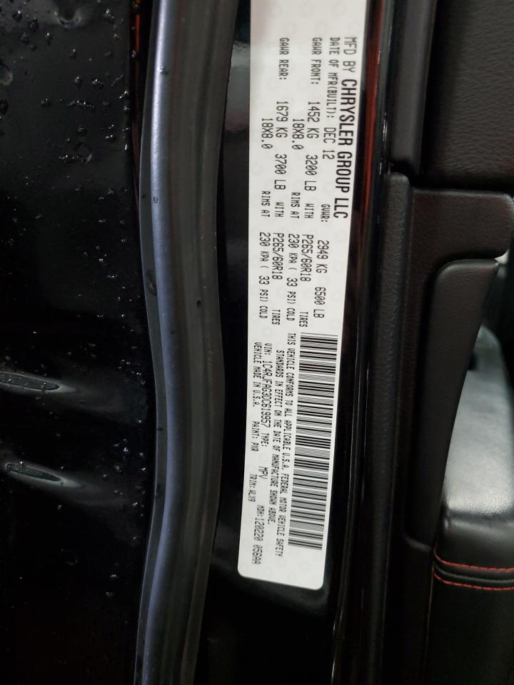 1C4RJFAG3DC619957 2013 Jeep Grand Cherokee Laredo