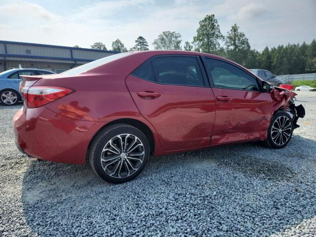  TOYOTA COROLLA 2015 Red