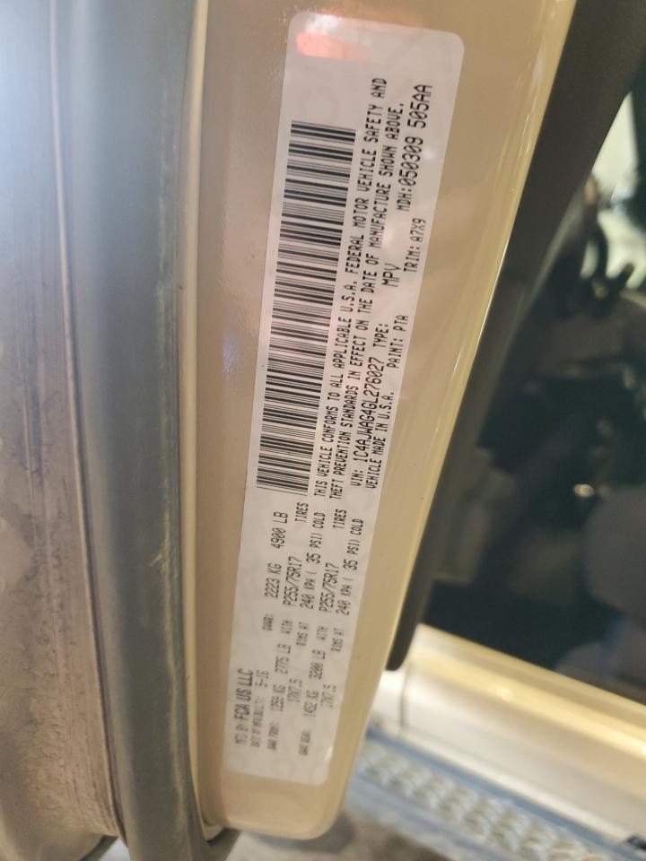 2016 Jeep Wrangler Sport VIN: 1C4AJWAG4GL276027 Lot: 64430155