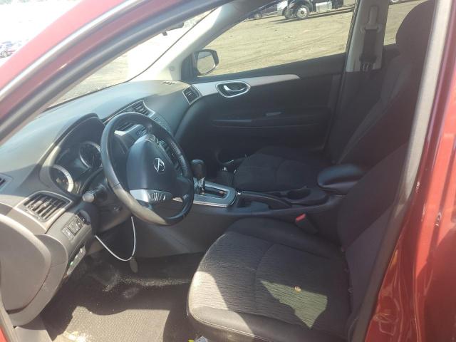  NISSAN SENTRA 2015 Czerwony