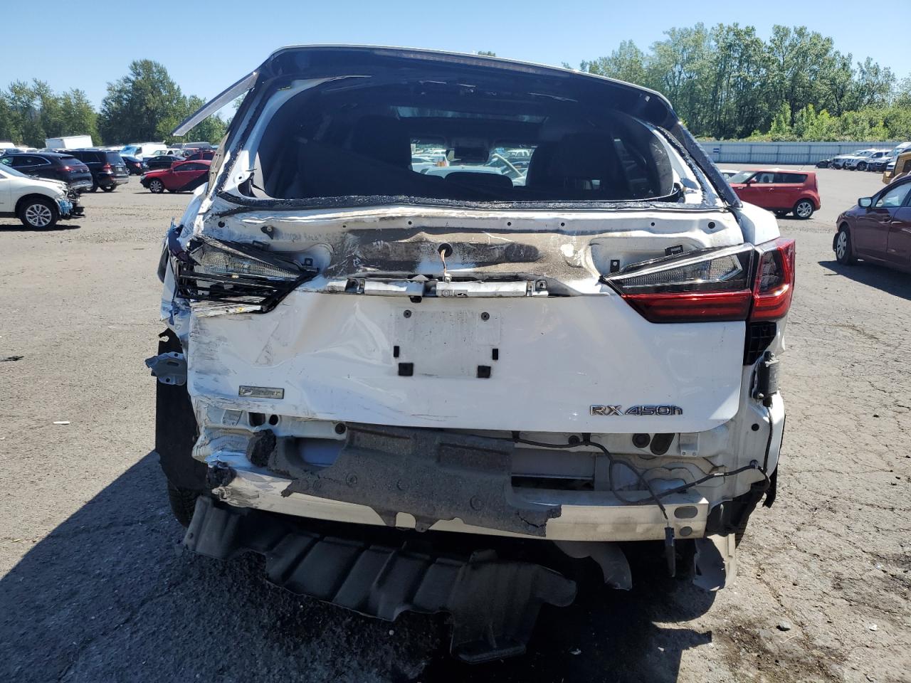 2019 Lexus Rx 450H Base VIN: 2T2BGMCA4KC041414 Lot: 63660145