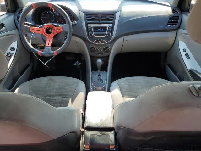 Sedans HYUNDAI ACCENT 2017 Red