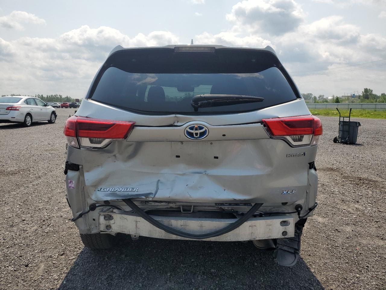 2019 Toyota Highlander Hybrid VIN: 5TDJGRFH9KS063986 Lot: 63289735