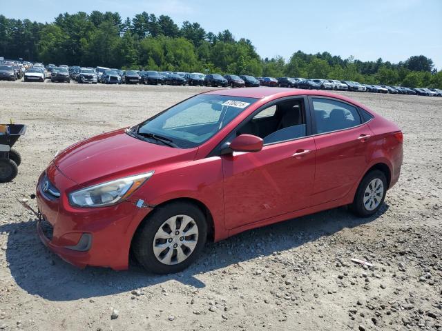  HYUNDAI ACCENT 2016 Red