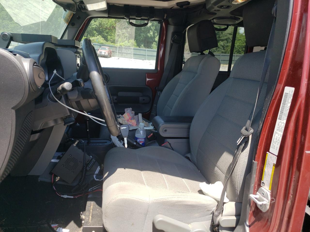 2007 Jeep Wrangler Rubicon VIN: 1J4GA69127L155288 Lot: 64615025