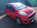 2011 PEUGEOT 107 URBAN for sale at Copart PETERLEE