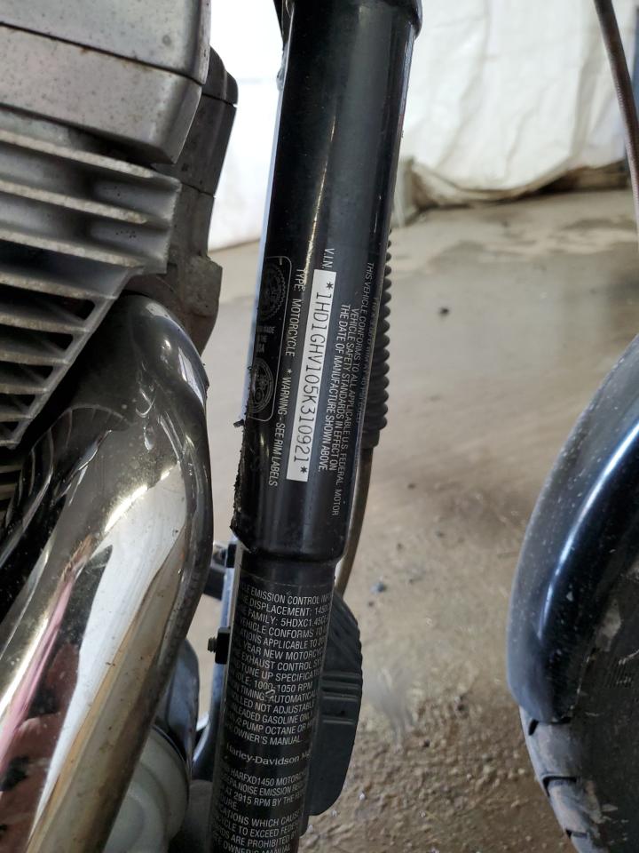 2005 Harley-Davidson Fxd VIN: 1HD1GHV105K310921 Lot: 64005435