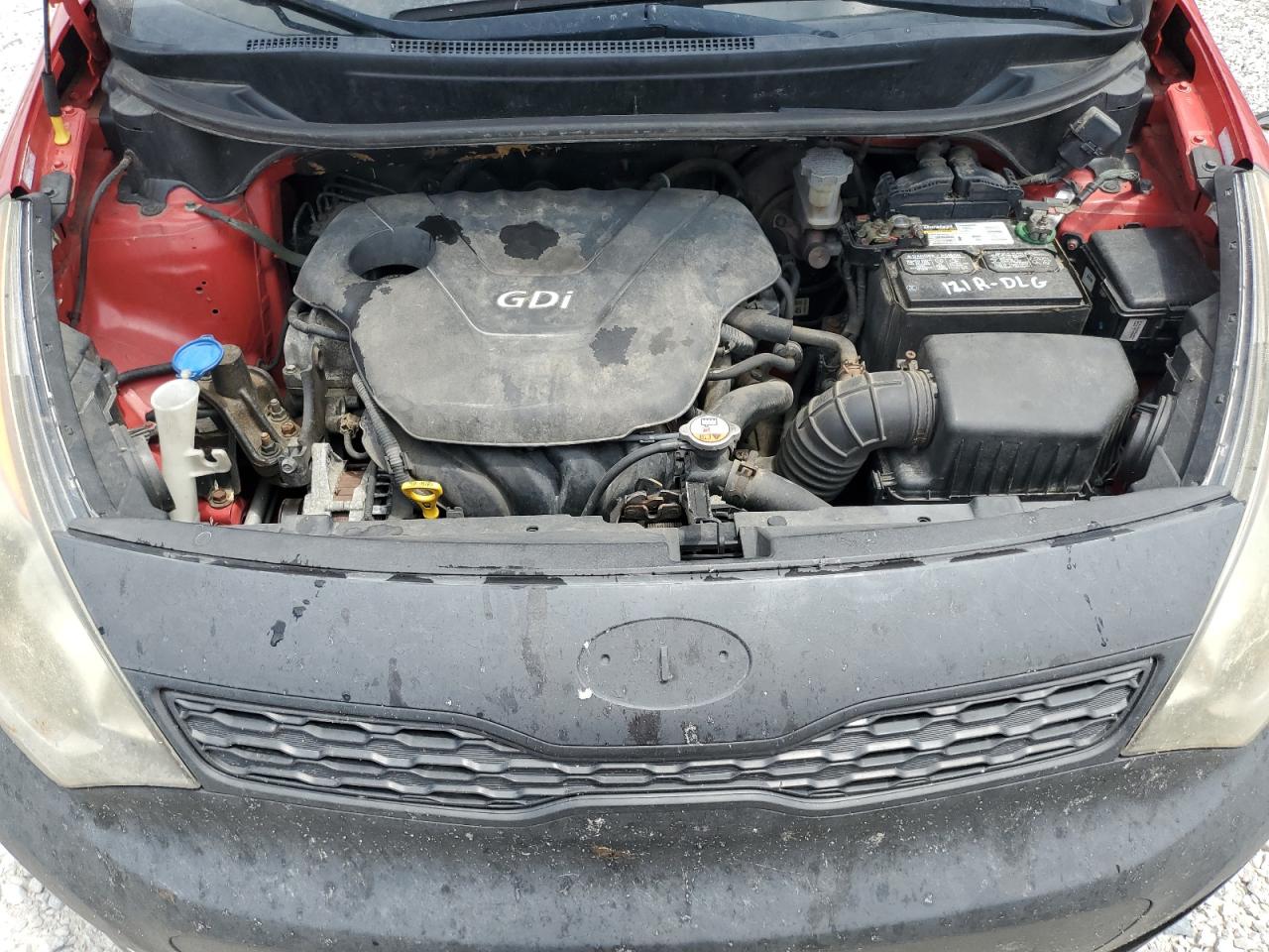 2012 Kia Rio Lx VIN: KNADM5A32C6082808 Lot: 64366015