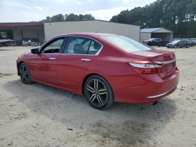  HONDA ACCORD 2017 Red