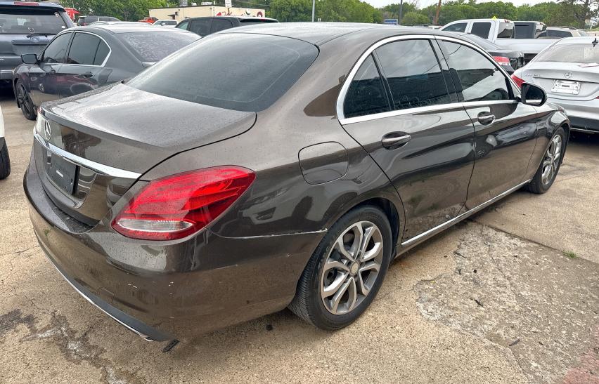 Седаны MERCEDES-BENZ C-CLASS 2016 Коричневый