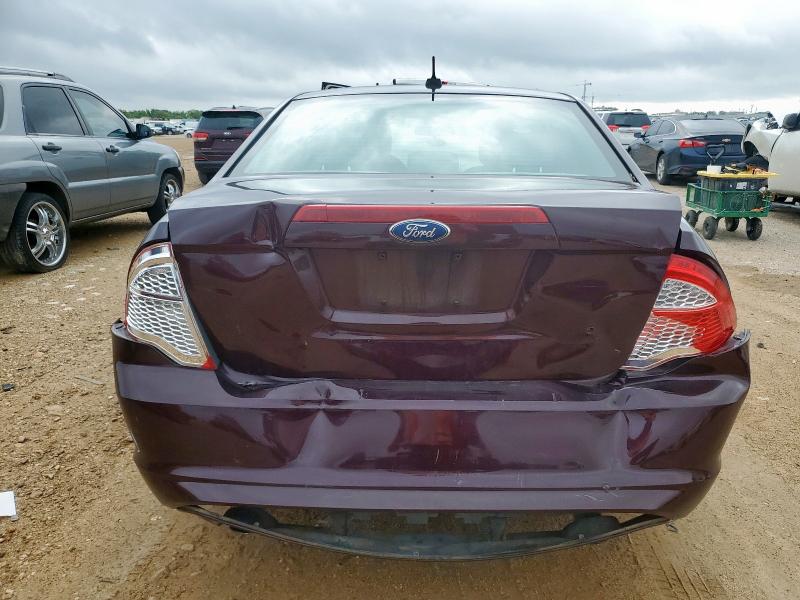 Sedans FORD FUSION 2012 Burgundy