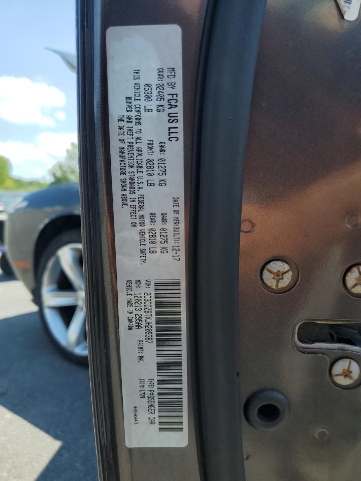 2018 Dodge Challenger R/T VIN: 2C3CDZBTXJH209387 Lot: 66181425