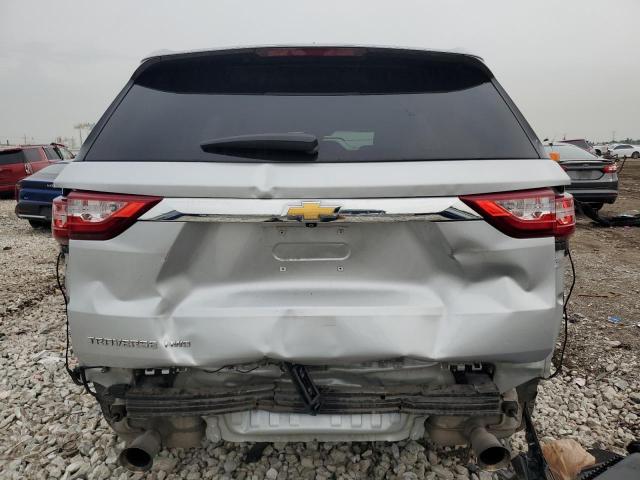  CHEVROLET TRAVERSE 2020 Серебристый