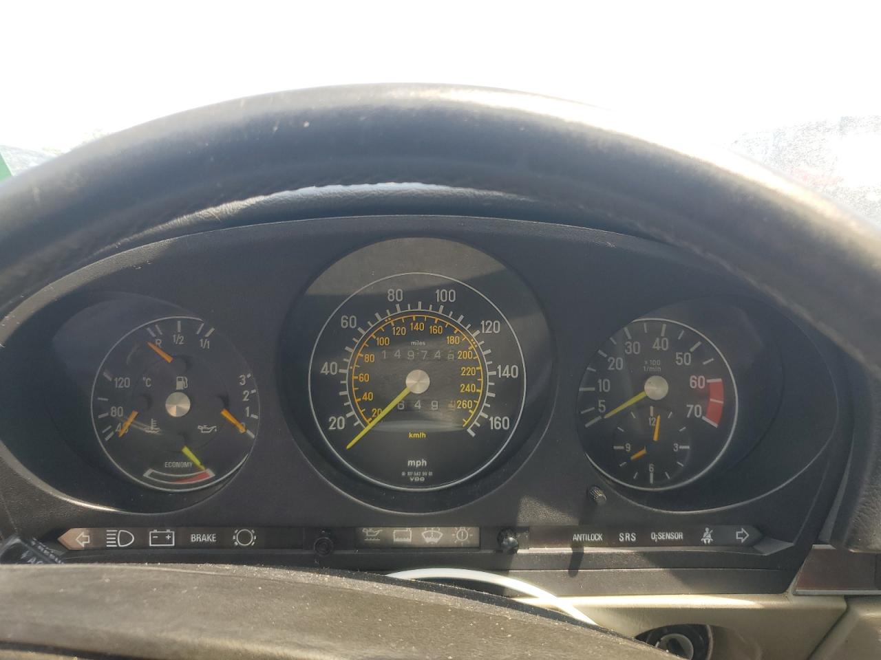 1987 Mercedes-Benz 560 Sl VIN: WDBBA48D1HA074598 Lot: 62770485