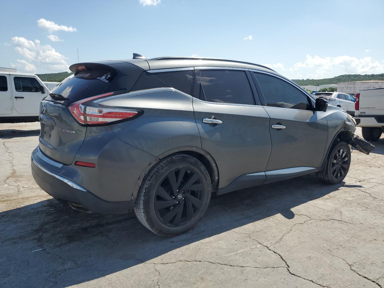 2017 Nissan Murano S grey null gas 5N1AZ2MG1HN172318 photo #4