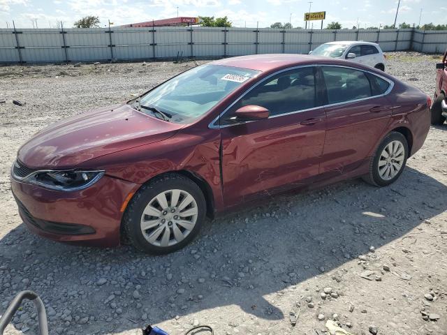  CHRYSLER 200 2015 Burgundy