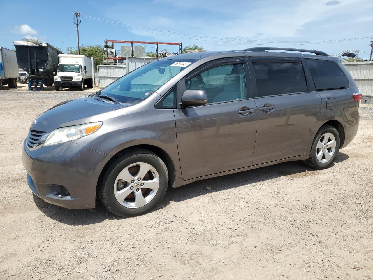2017 Toyota Sienna Le VIN: 5TDKZ3DC1HS899027 Lot: 66518445