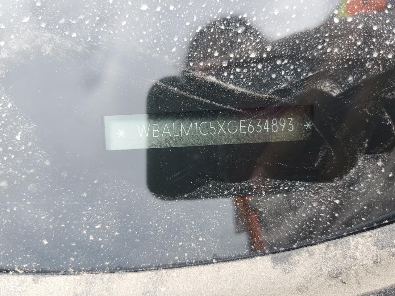 wbalm1c5xge634893 WBALM1C5XGE634893 2016 BMW Z4 Sdrive35Is
