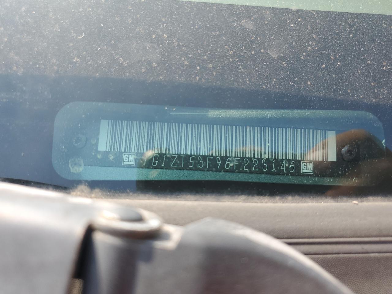 2006 Chevrolet Malibu Lt VIN: 1G1ZT53F96F223146 Lot: 66808435