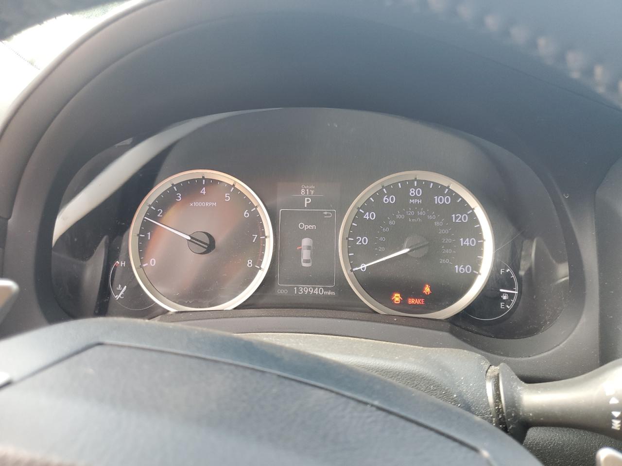 2014 Lexus Is 250 VIN: JTHBF1D23E5005291 Lot: 63504565