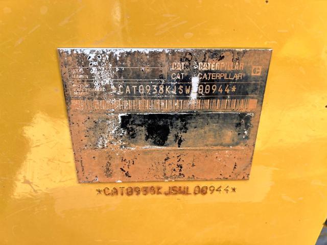 2012 CATERILLAR 938K - WHEEL LOADERS WHEEL LOADER