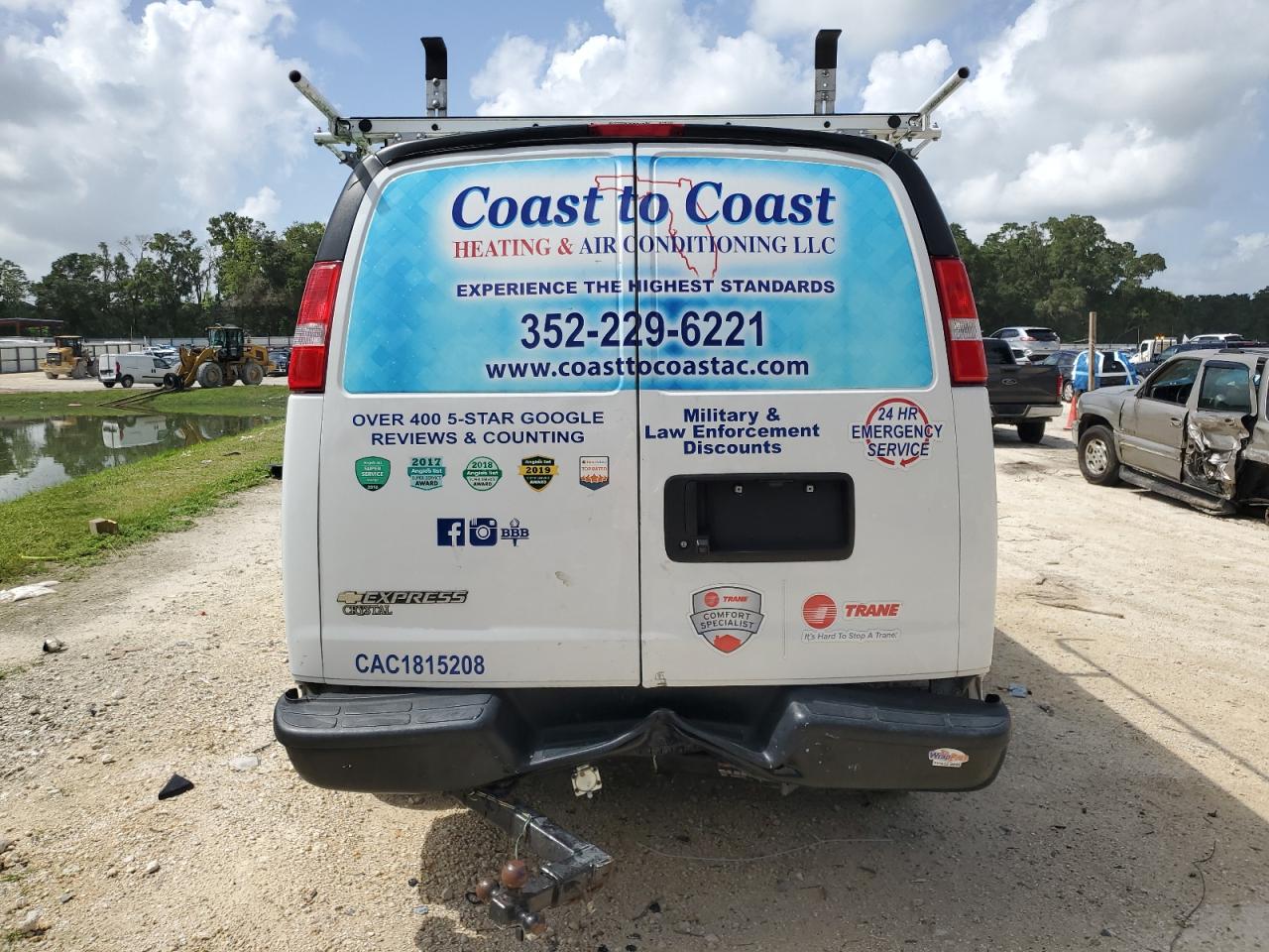 2021 Chevrolet Express G2500 VIN: 1GCWGAF70M1166096 Lot: 66158625