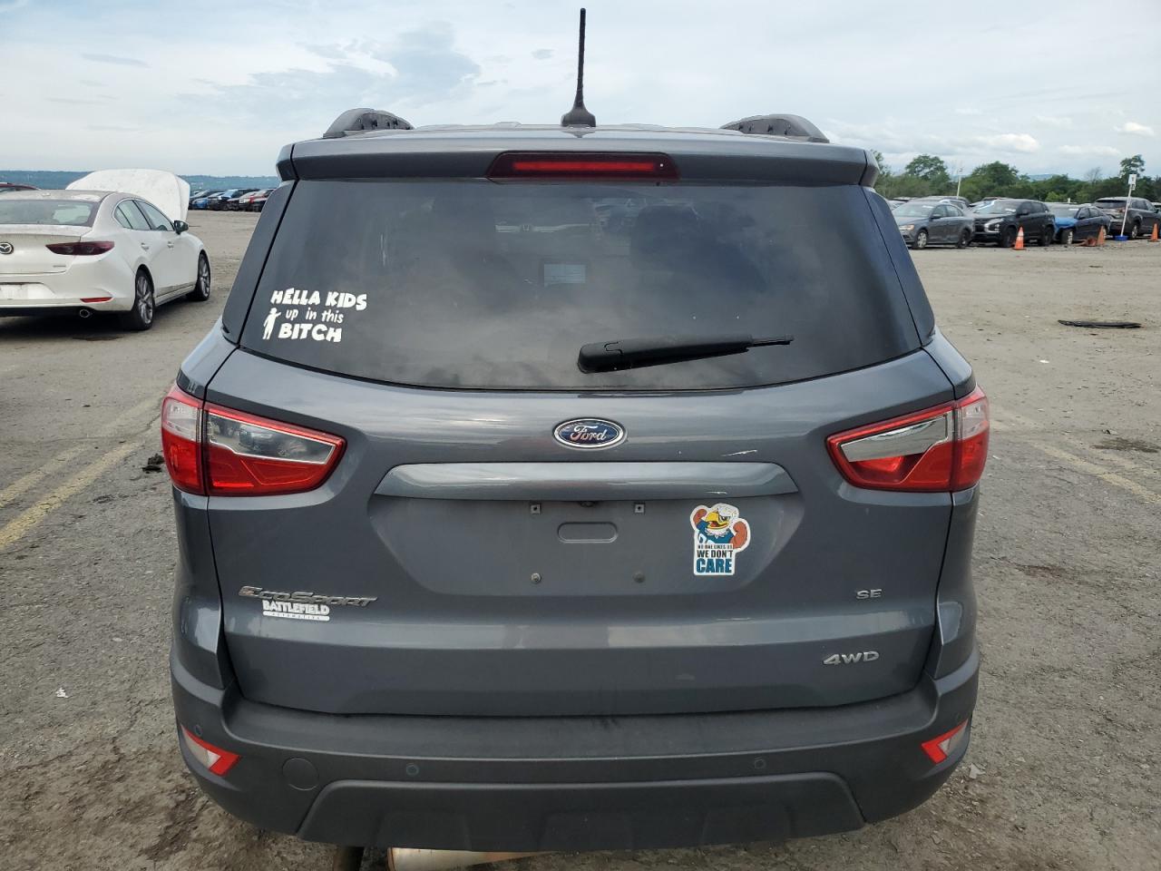 2018 Ford Ecosport Se VIN: MAJ6P1UL6JC186259 Lot: 64614685