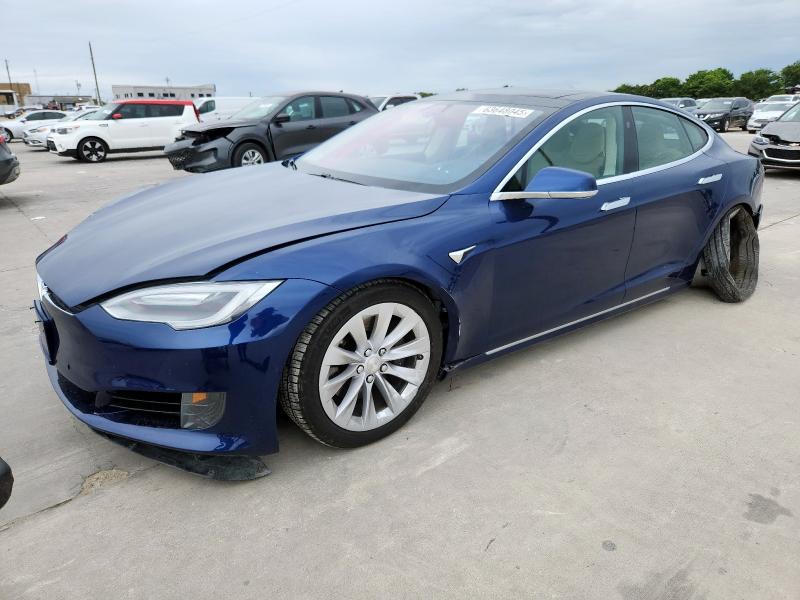  TESLA MODEL S 2017 Granatowy