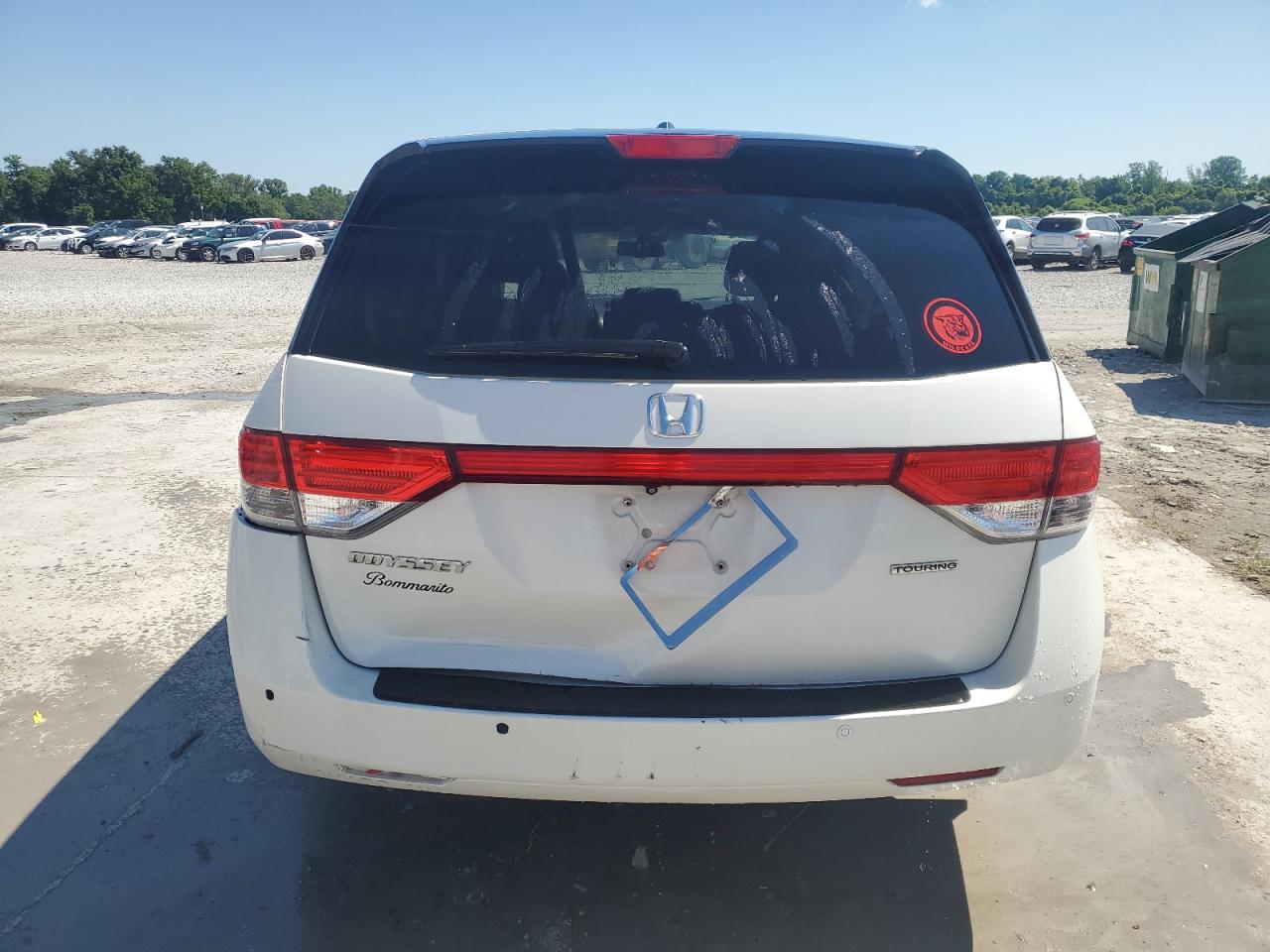 2014 Honda Odyssey Touring VIN: 5FNRL5H98EB097312 Lot: 63094865