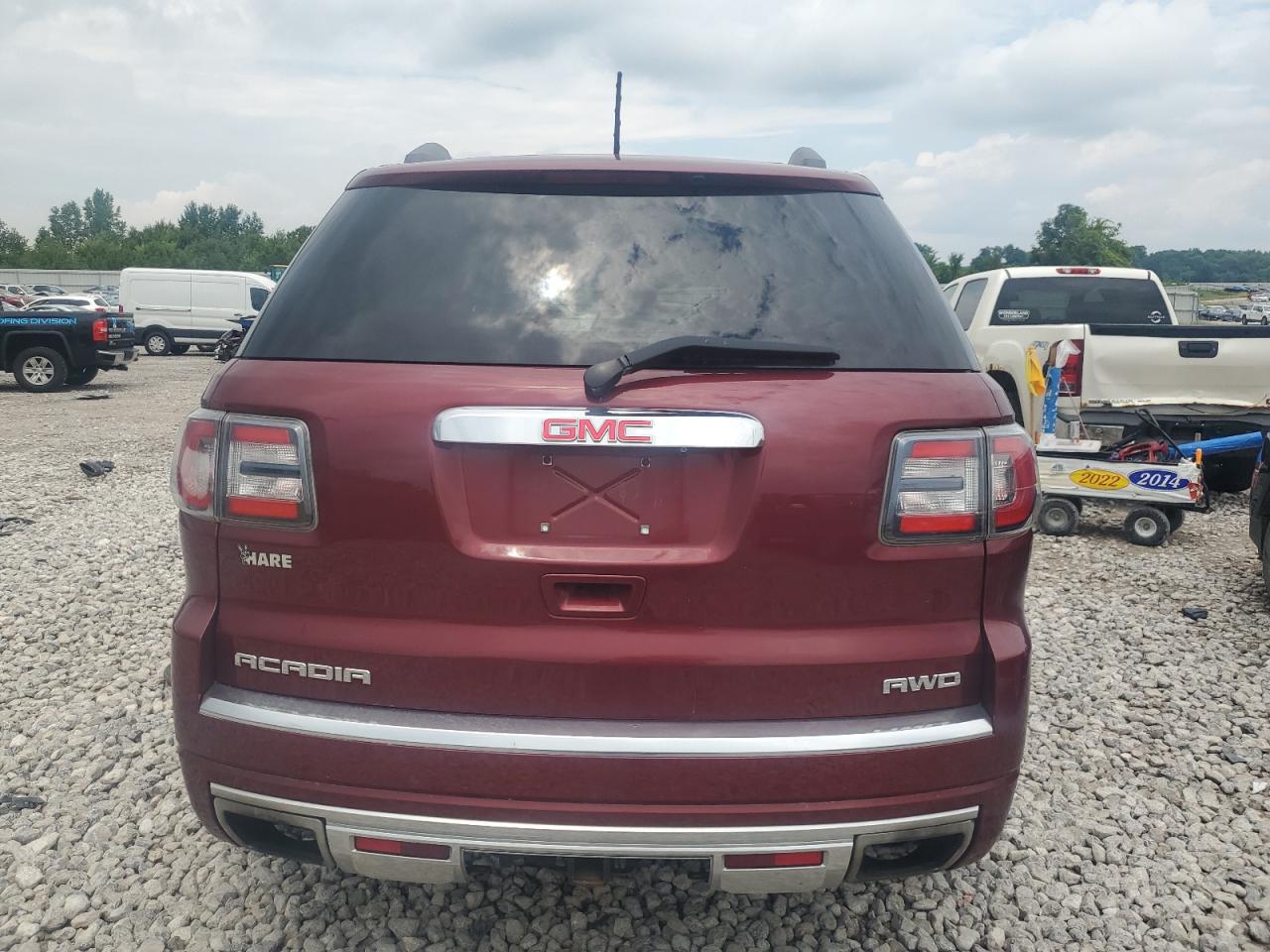 2015 GMC Acadia Denali VIN: 1GKKVTKD6FJ128049 Lot: 64112305