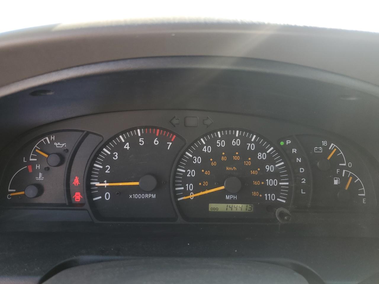 2000 Toyota Tundra Access Cab VIN: 5TBBT4412YS011092 Lot: 61193035
