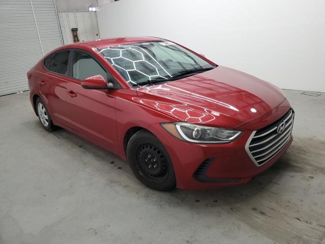  HYUNDAI ELANTRA 2017 Czerwony