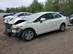 2015 HONDA CIVIC LX   for sale at Copart ON - COOKSTOWN
