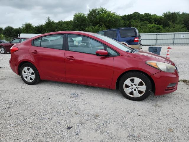 Sedans KIA FORTE 2016 Red