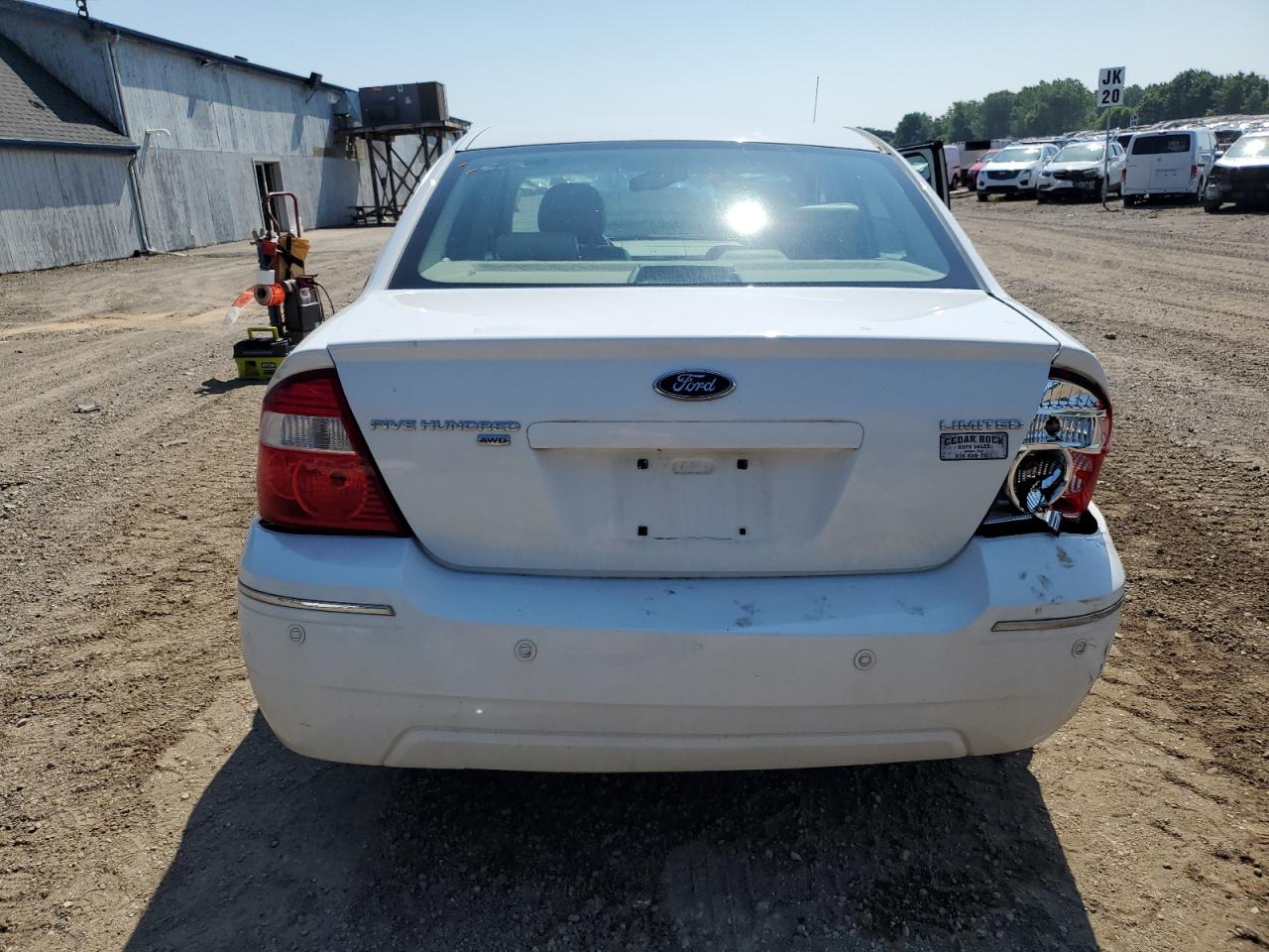 2005 Ford Five Hundred Limited VIN: 1FAHP28155G129833 Lot: 62831835
