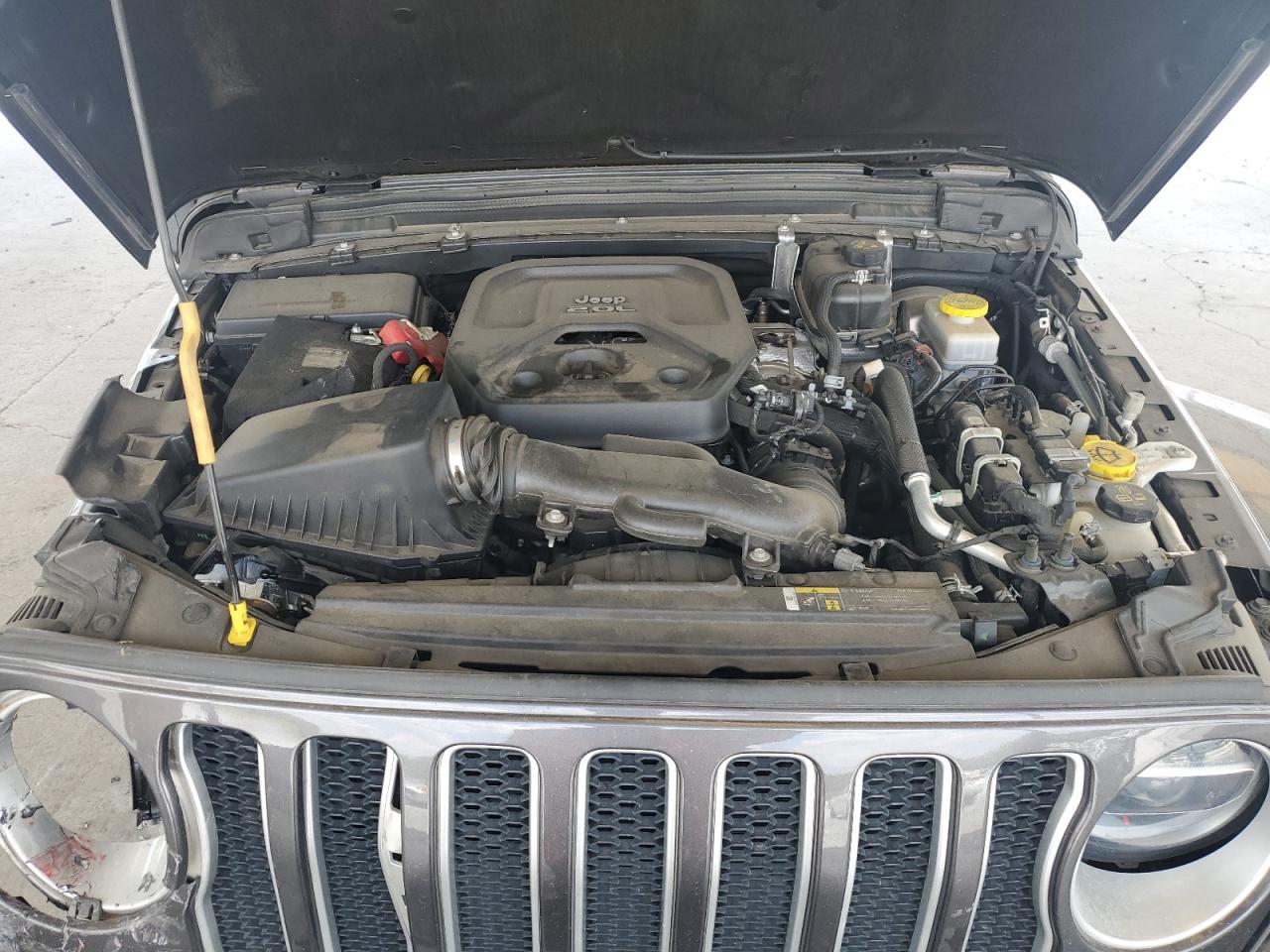 2020 Jeep Wrangler Unlimited Sahara VIN: 1C4HJXEN6LW147406 Lot: 64135265