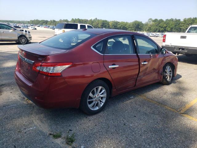 NISSAN SENTRA 2015 Красный