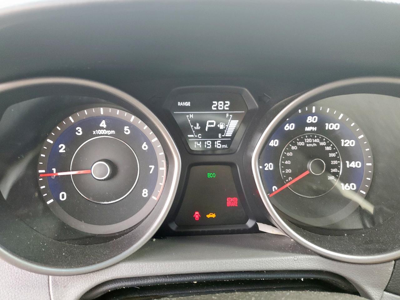 2014 Hyundai Elantra Se VIN: 5NPDH4AE2EH498336 Lot: 63390445