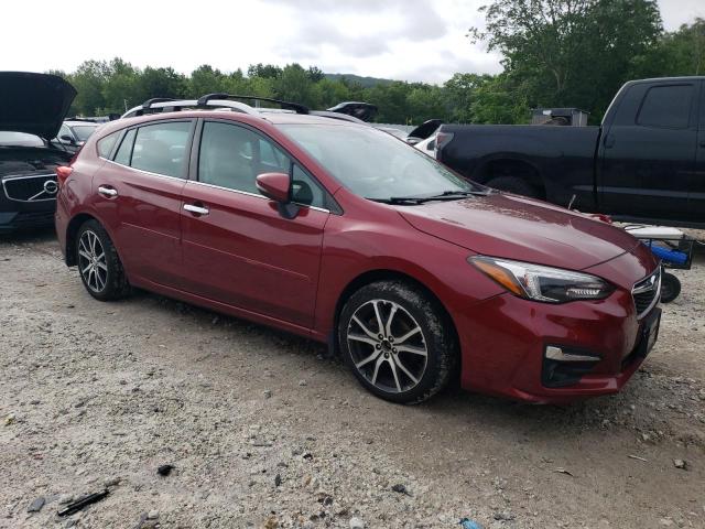  SUBARU IMPREZA 2017 Burgundy