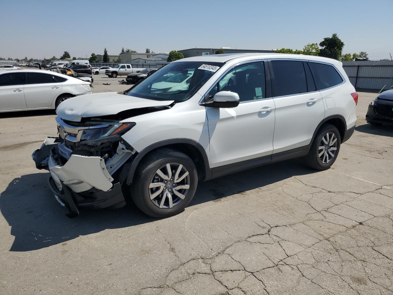 2020 Honda Pilot Exl VIN: 5FNYF6H58LB021575 Lot: 64510345