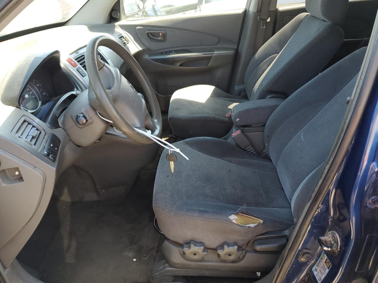 2006 Hyundai Tucson Gl VIN: KM8JM12B76U251656 Lot: 61227515